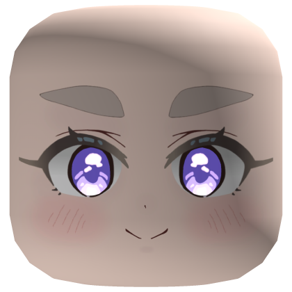 Purple Eyes Face