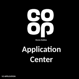 Co-op Stores Roblox - Application Center