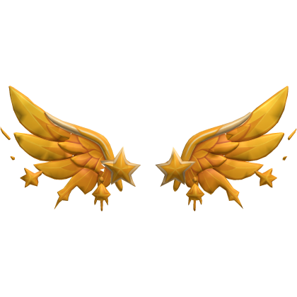 Golden Star Wings Roblox item