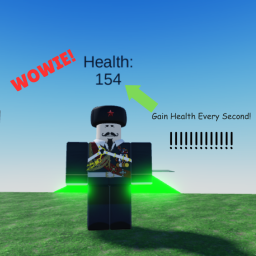 Every Second You Get +1 Health.