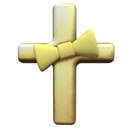 Stained Cross Gift of Blinding Light