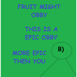 FRUIT MIGHT OBBY