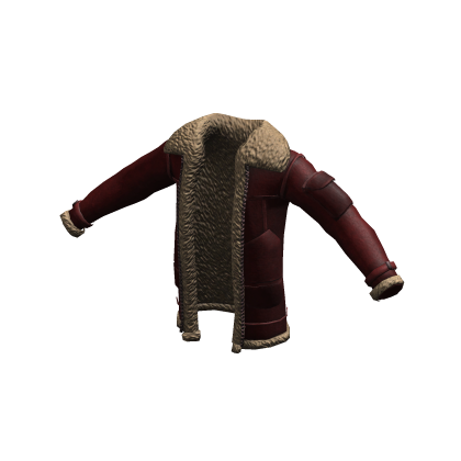 Stylish Faux Jacket | Dark Red Beige