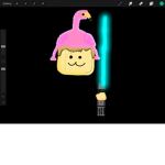 Light saber training group
