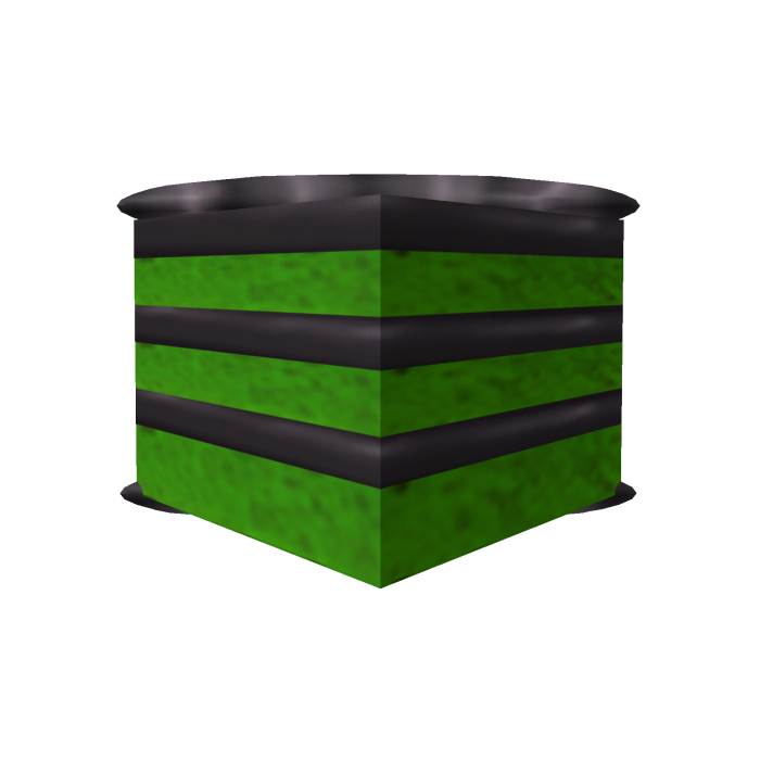 Classic Poison Picnic Cake Head