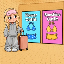 Would You Rather: Vacation Outfit Tower icon