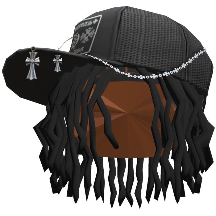 Dreads with Designer Cap