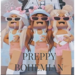 Preppy bohemian