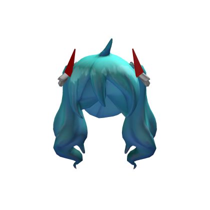 miku twintails with horn  Roblox item