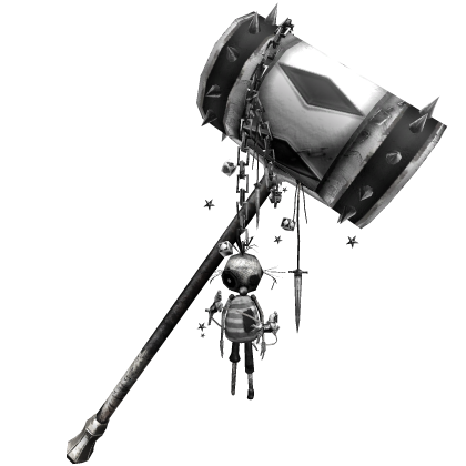 Circus Big Hammer With Chained Toy Black