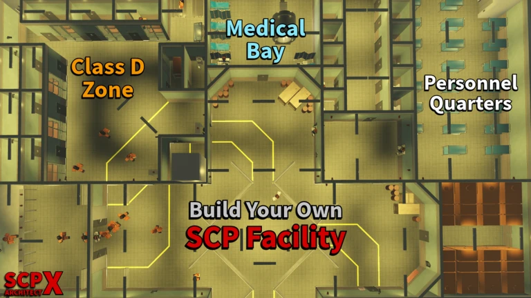 SCP สถาปนิก X | เล่นบน Roblox