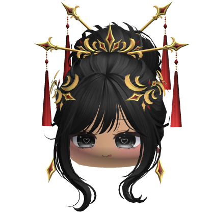 Elegant Traditional Empress Bun (Black)