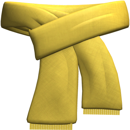 Winter Yellow Scarf