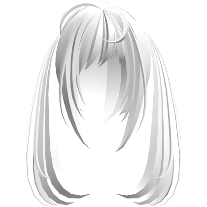 thick messy anime moe pigtails white
