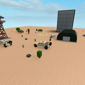 Have Fun In A Military Base With Your Friends!