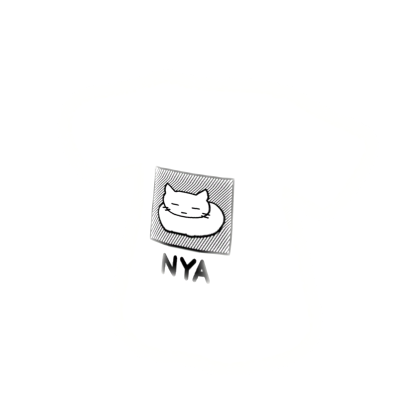 [EMISSIVE] Glowing Cat Off Shoulder Shirt White
