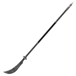 Dark Damascus Naginata