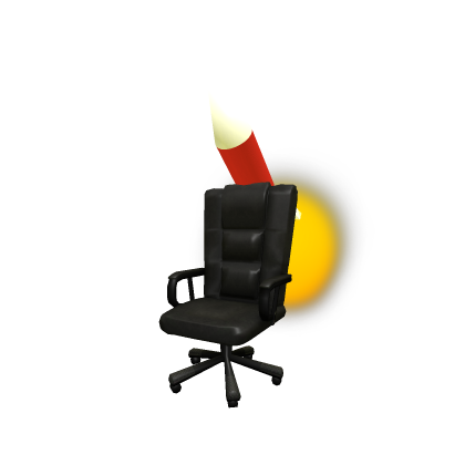 Office chair with rocket