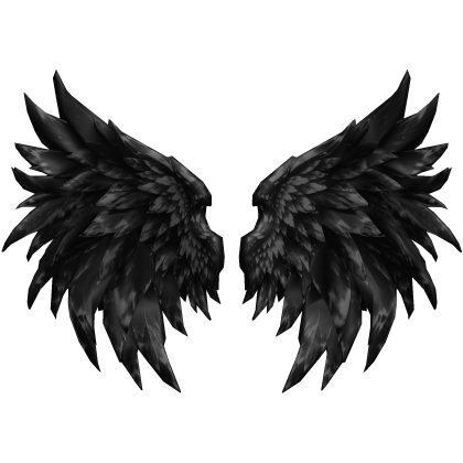 Big Black Celestial Vanguard Demon Wings