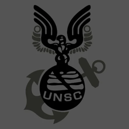 The  UNSC Marine  Corps Roblox group icon