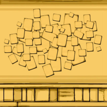 Bendy wall with papers Roblox decal