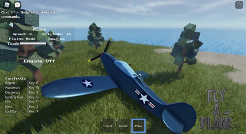 fly a plane ✈  