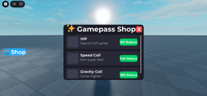 Gamepass Shop preview 1