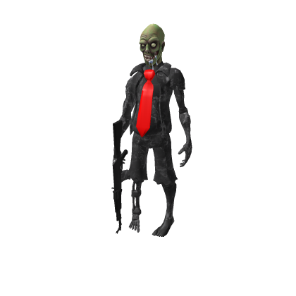 Rifle Tie Soldier Zombie