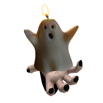 Handheld Ghost Candle (Halloween)