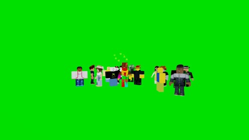 Green screen and Blue screen 