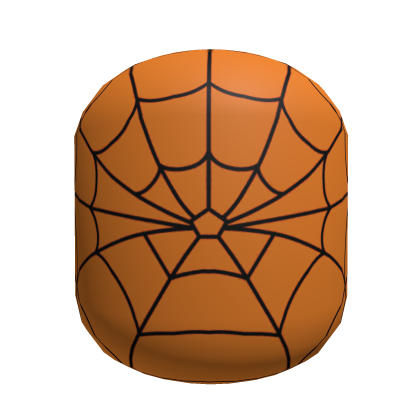 Orange Spiderman Mask
