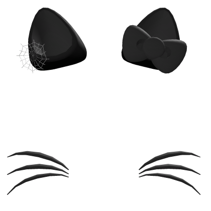 Halloween Cat Ears (Black) Roblox item