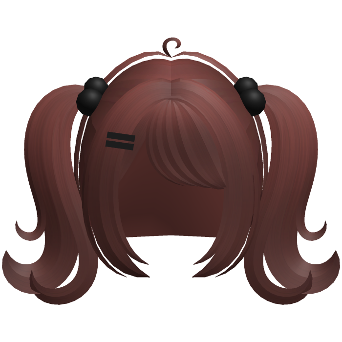 red dreamy baby pigtails w bobbles