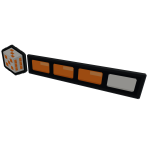 Diceopoly 8-Bit HP Bar Orange