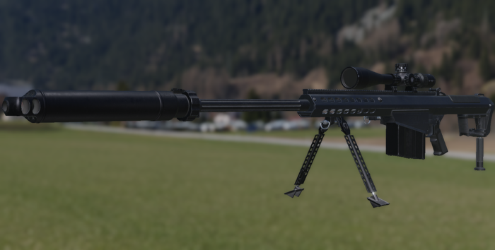 Barrett M107A1 .50 BMG Anti-Materiel Rifle preview 1