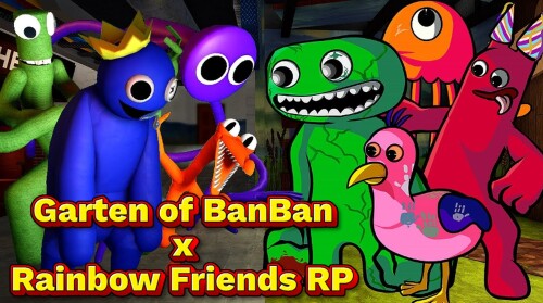 [NEW] Garten of Banban Roleplay x Rainbow Friends