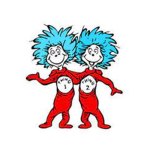 Thing 2 and thing 1’s Fan Club