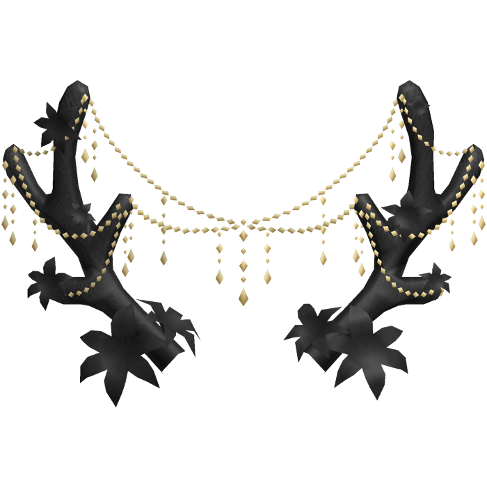 Ethereal Christmas Fairy Fawn Antlers w/ Jewels