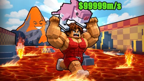Survive Volcano for Brainrots!