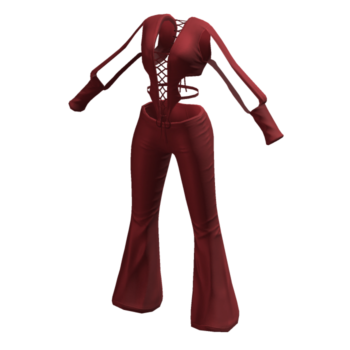aprelle Y2k Long Sleeved Bodysuit Red 