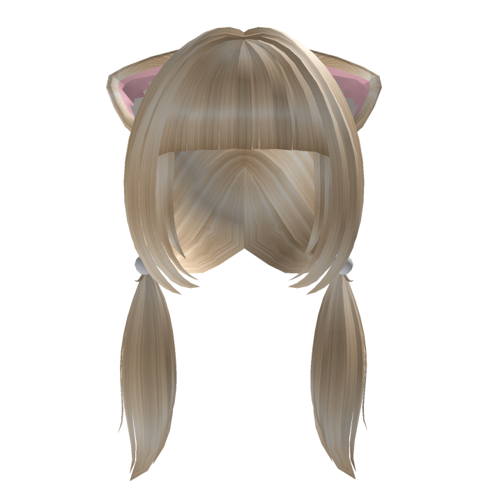 Baby Blonde Kitty Twin Tails ♡
