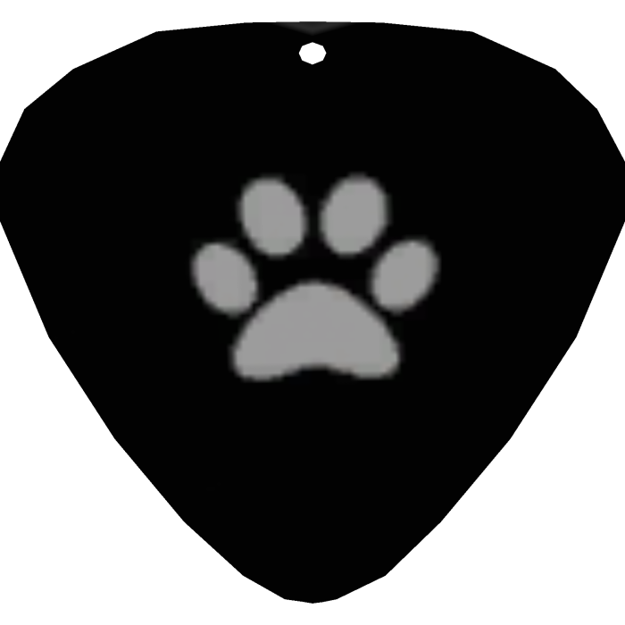 paw print picklace addon