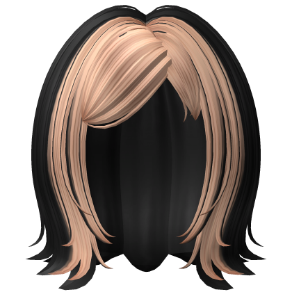 Cheap Short Gyaru Hair (Black to Blonde) Roblox item