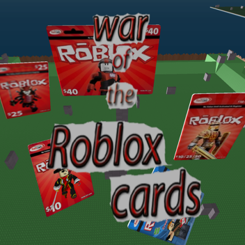 guerra de las CARTAS ROBLOX!!! [engranaje permitido]