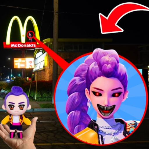 KPop Demon Hunters official Roblox game thumbnail