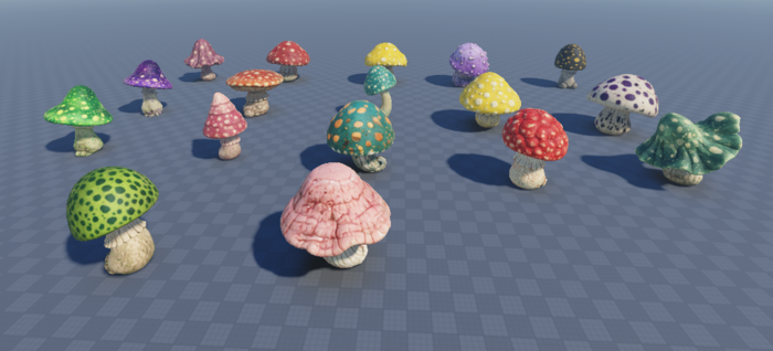 Realistic Mushroom Pack preview 1