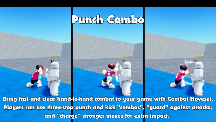 Combat Moveset - Combo Fighting System preview 1