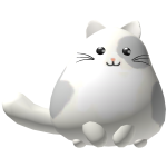 ꒰ ★ ꒱ Cute snow white kitten with [CODE: CWG]