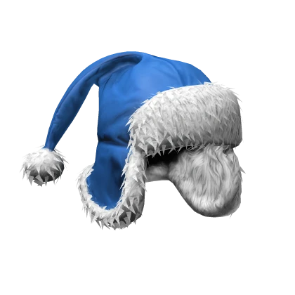Blue Santa Ushanka Christmas Hat | Roblox Item - Rolimon's