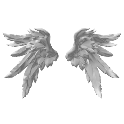 Small Light White Angel Wings Roblox item
